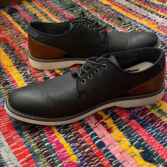 Steve Madden Black and Brown Men's Derbys - Picture 7 of 10